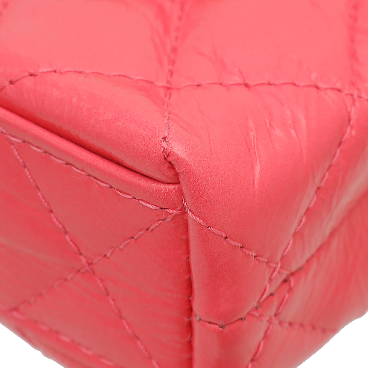 Chanel Pink CC Micro Kelly Quilted Bag