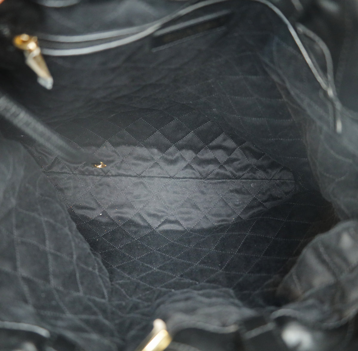 Chanel Black 22 Backpack Bag
