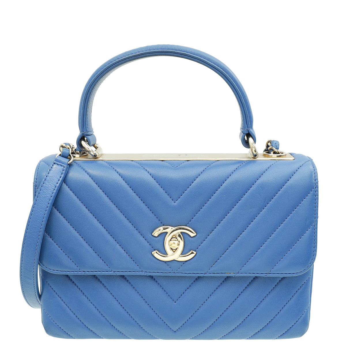 Chanel Blue Trendy Flap Bag-Chanel-THE CLOSET