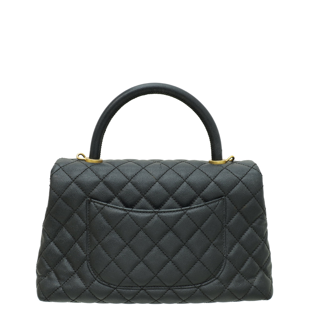 Chanel Black CC Coco Handle Small Flap Bag-Chanel-THE CLOSET
