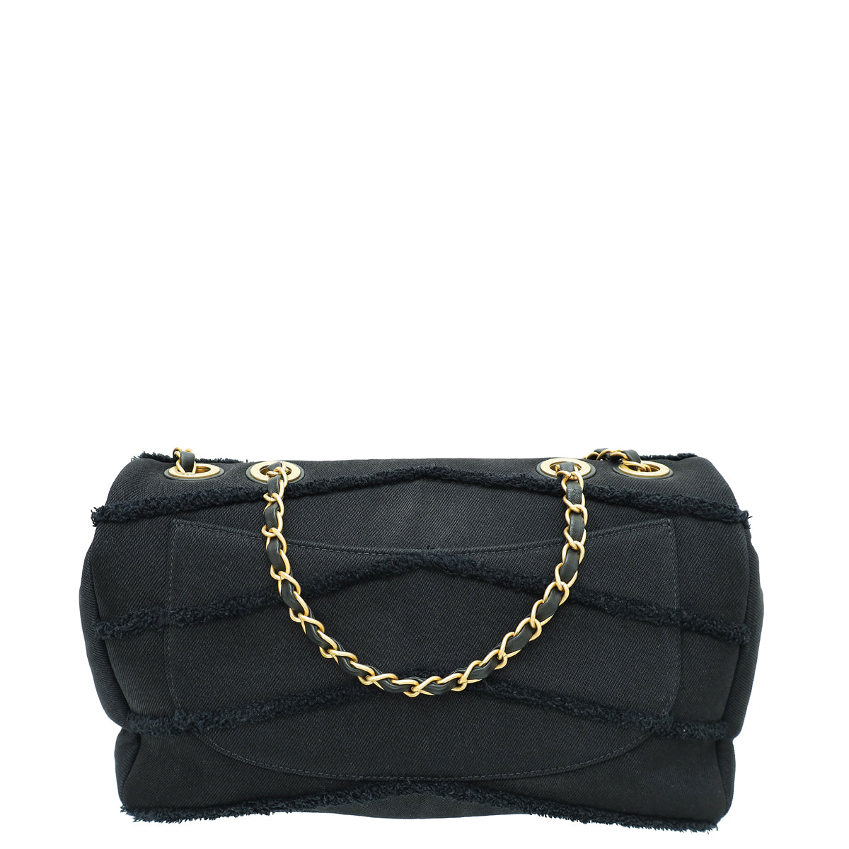 Chanel Black CC Denim Coco Flap Bag-Chanel-THE CLOSET