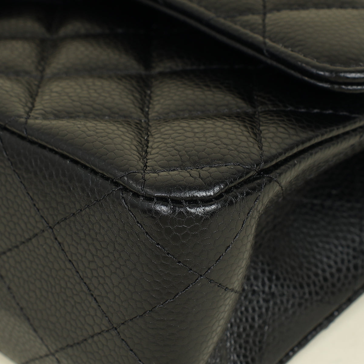 Chanel Black CC Classic 11.12 Double Flap Medium Bag