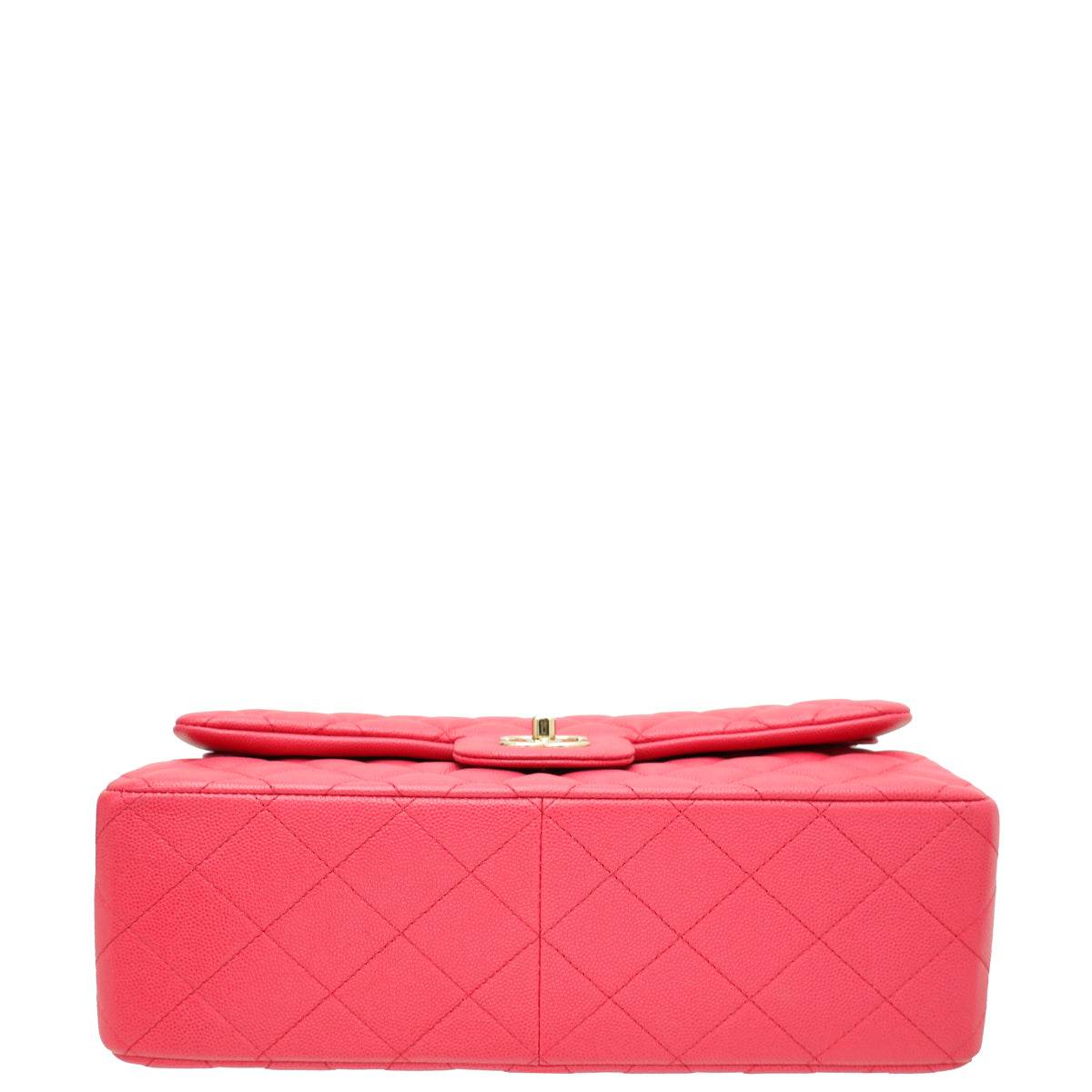 Chanel Pink CC Classic Double Flap Jumbo Bag