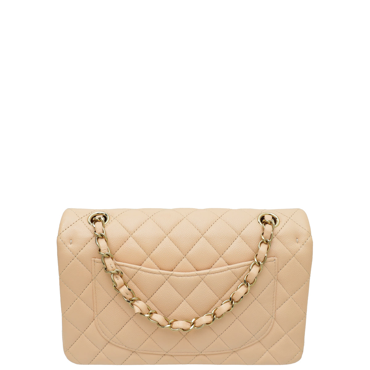 Chanel Light Peach Classic Double Flap Bag-Chanel-THE CLOSET