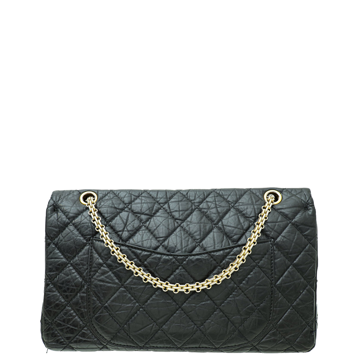 Chanel Black 2.55 Reissue Agate Double Flap 227 Bag-Chanel-THE CLOSET