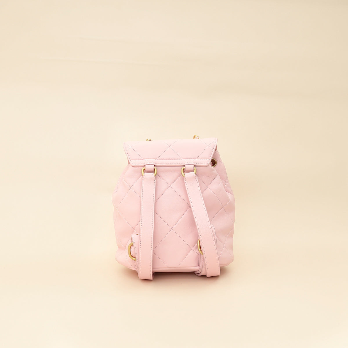 Chanel Pink CC Logo Backpack Small Bag-Chanel-THE CLOSET