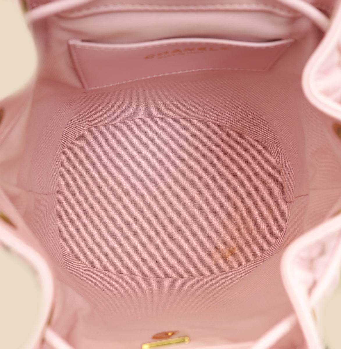 Chanel Pink CC Logo Backpack Small Bag-Chanel-THE CLOSET