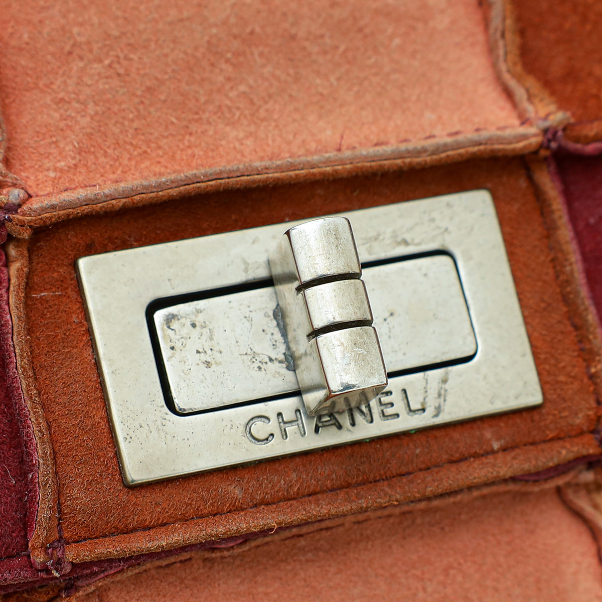 Chanel Tricolor Reissue Lock Patchwork Flap Bag