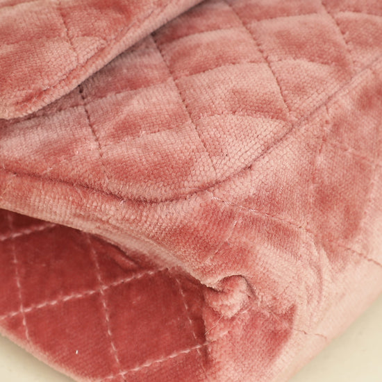 Chanel Old Rose 2.55 Reissue Velvet Double Flap 225 Bag