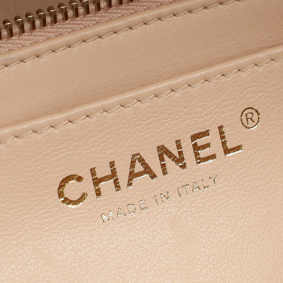 Chanel Light Peach CC Camellia Crush Small Flap Bag