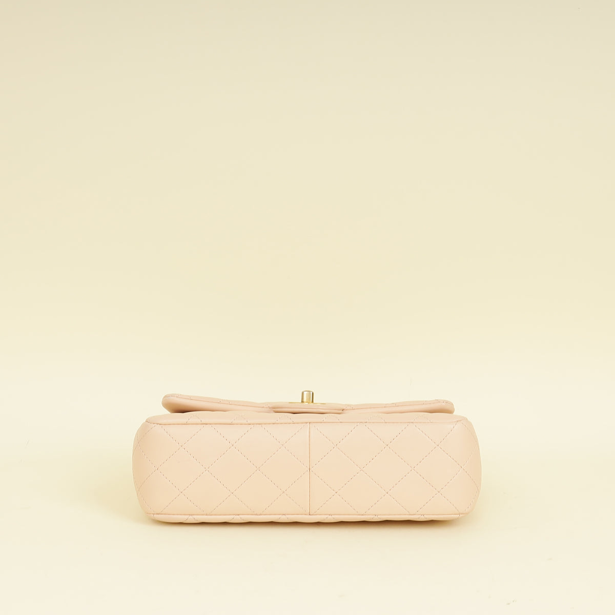 Chanel Light Peach CC Camellia Crush Small Flap Bag