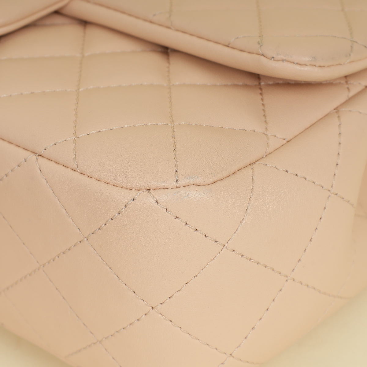 Chanel Light Peach CC Camellia Crush Small Flap Bag