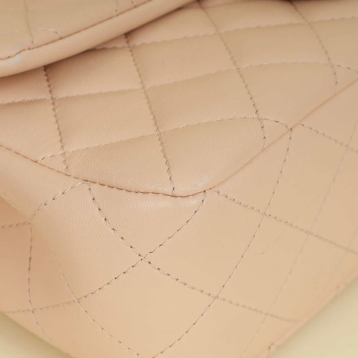 Chanel Light Peach CC Camellia Crush Small Flap Bag