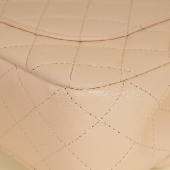 Chanel Light Peach CC Camellia Crush Small Flap Bag