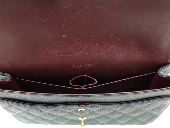 Chanel Black Classic Double Jumbo Flap Bag