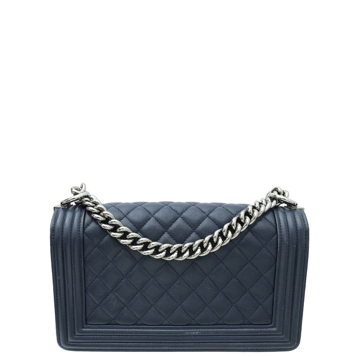 Chanel Indigo Blue Le Boy Medium Flap Bag-Chanel-THE CLOSET