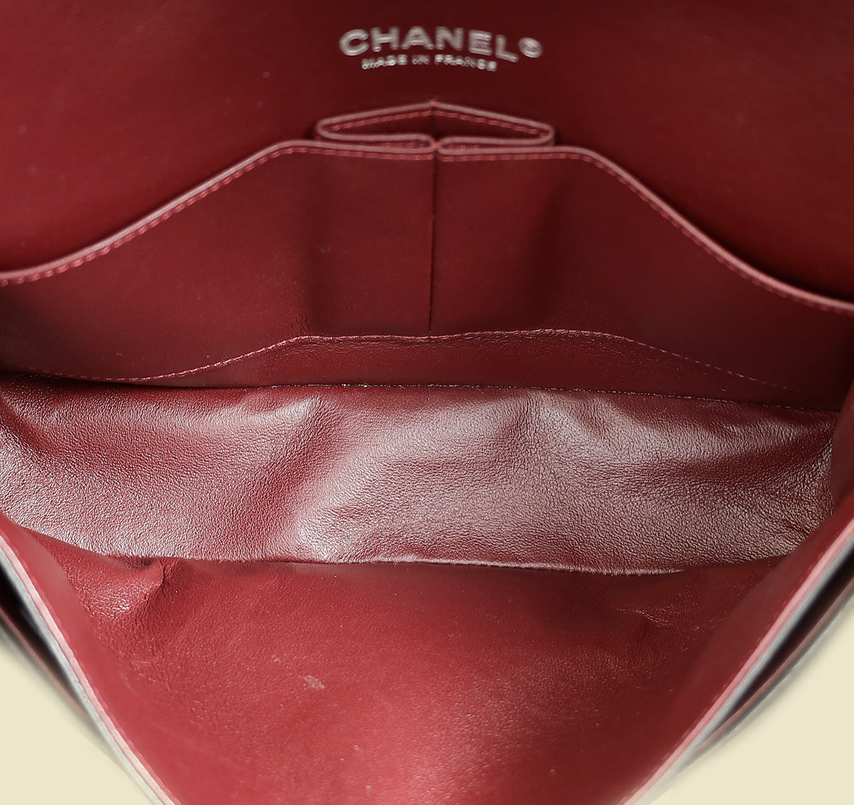 Chanel Black CC Classic Double Flap Medium Bag