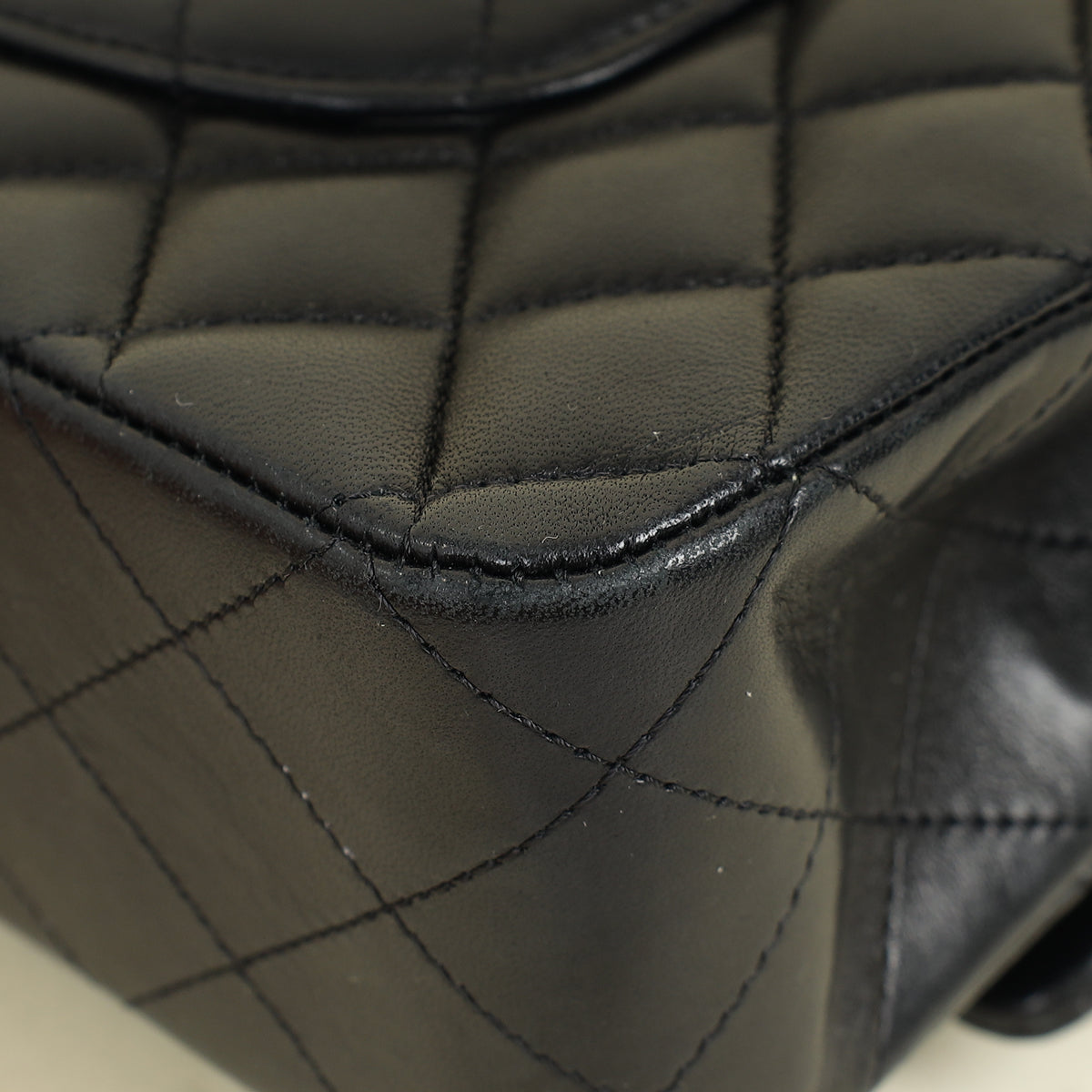 Chanel Black CC Classic Double Flap Medium Bag