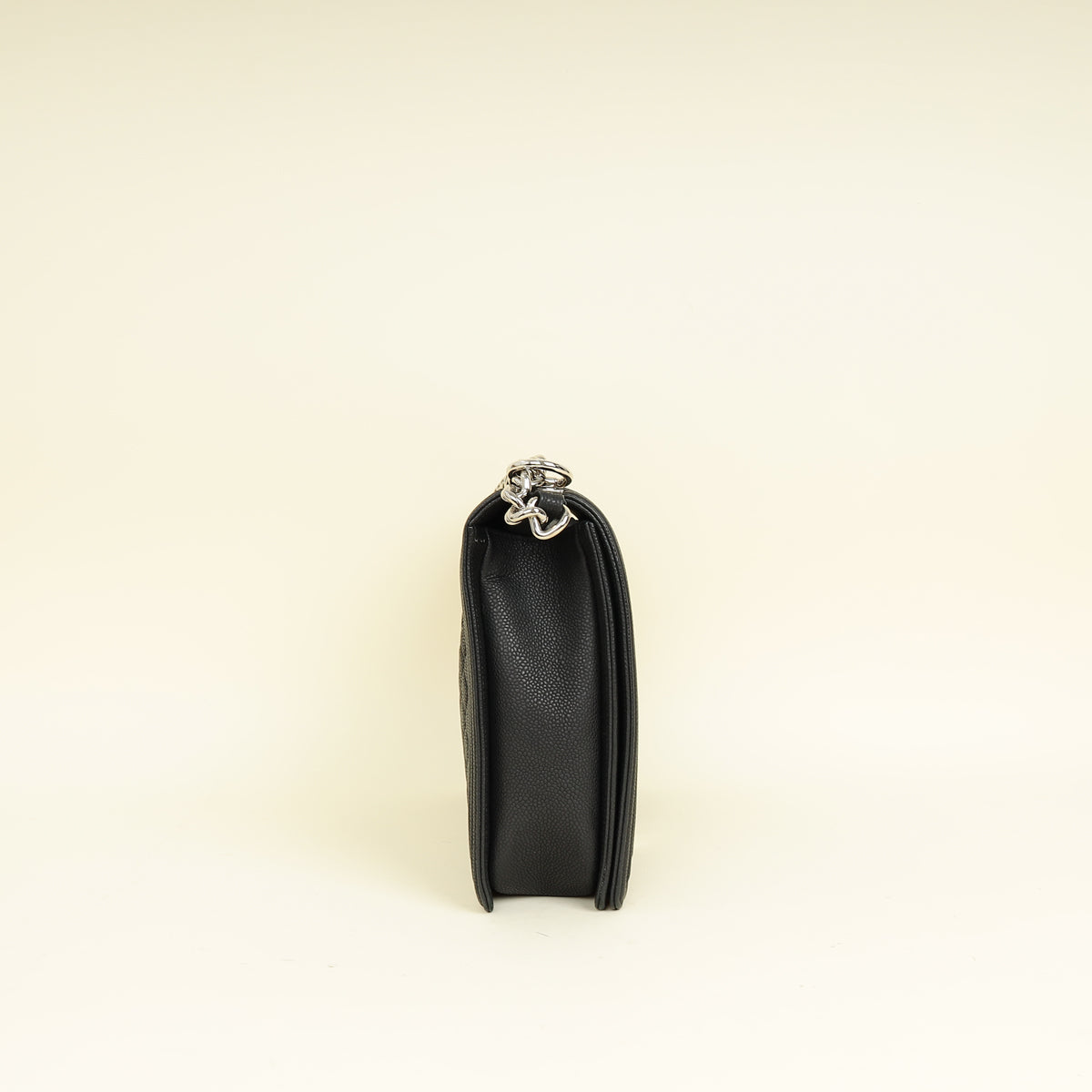 Chanel Black Le Boy Nubuck Large Bag