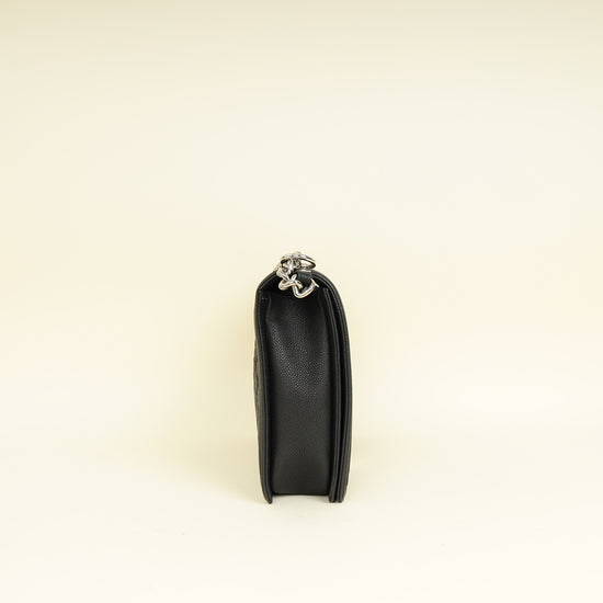 Chanel Black Le Boy Nubuck Large Bag