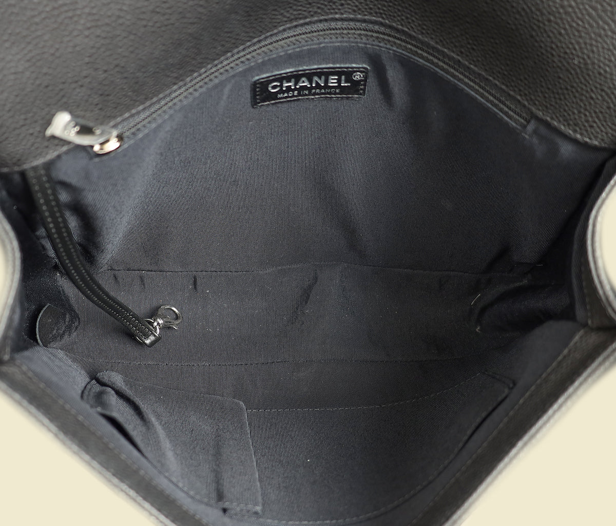 Chanel Black Le Boy Nubuck Large Bag