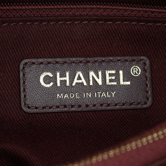 Load image into Gallery viewer, Chanel Rust Orange Chevron Coco Handle Bag
