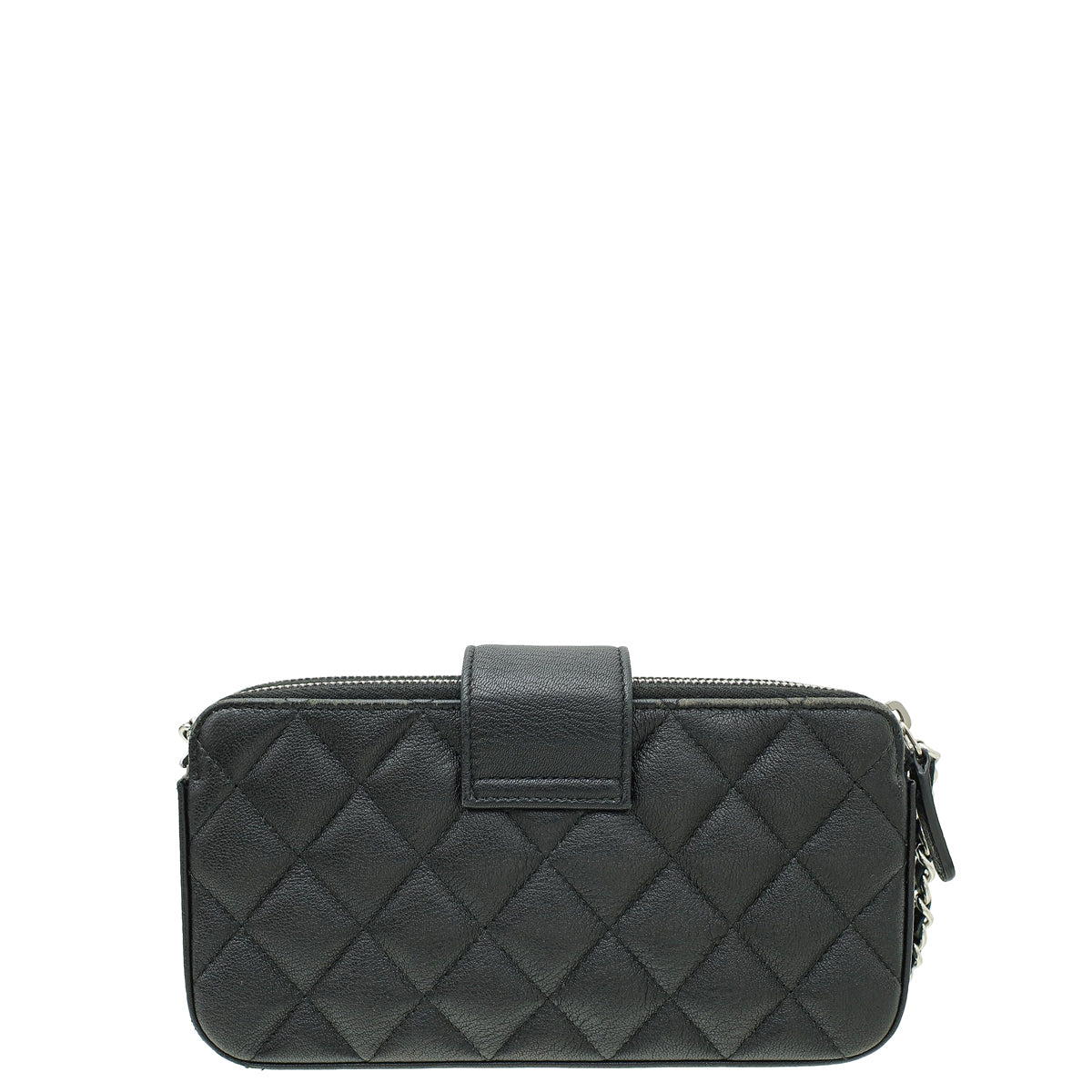 Chanel Black CC Box Clutch With Chain-Chanel-THE CLOSET