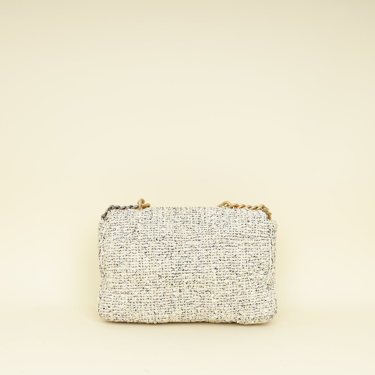 Chanel Tricolor 19 Tweed Flap Bag