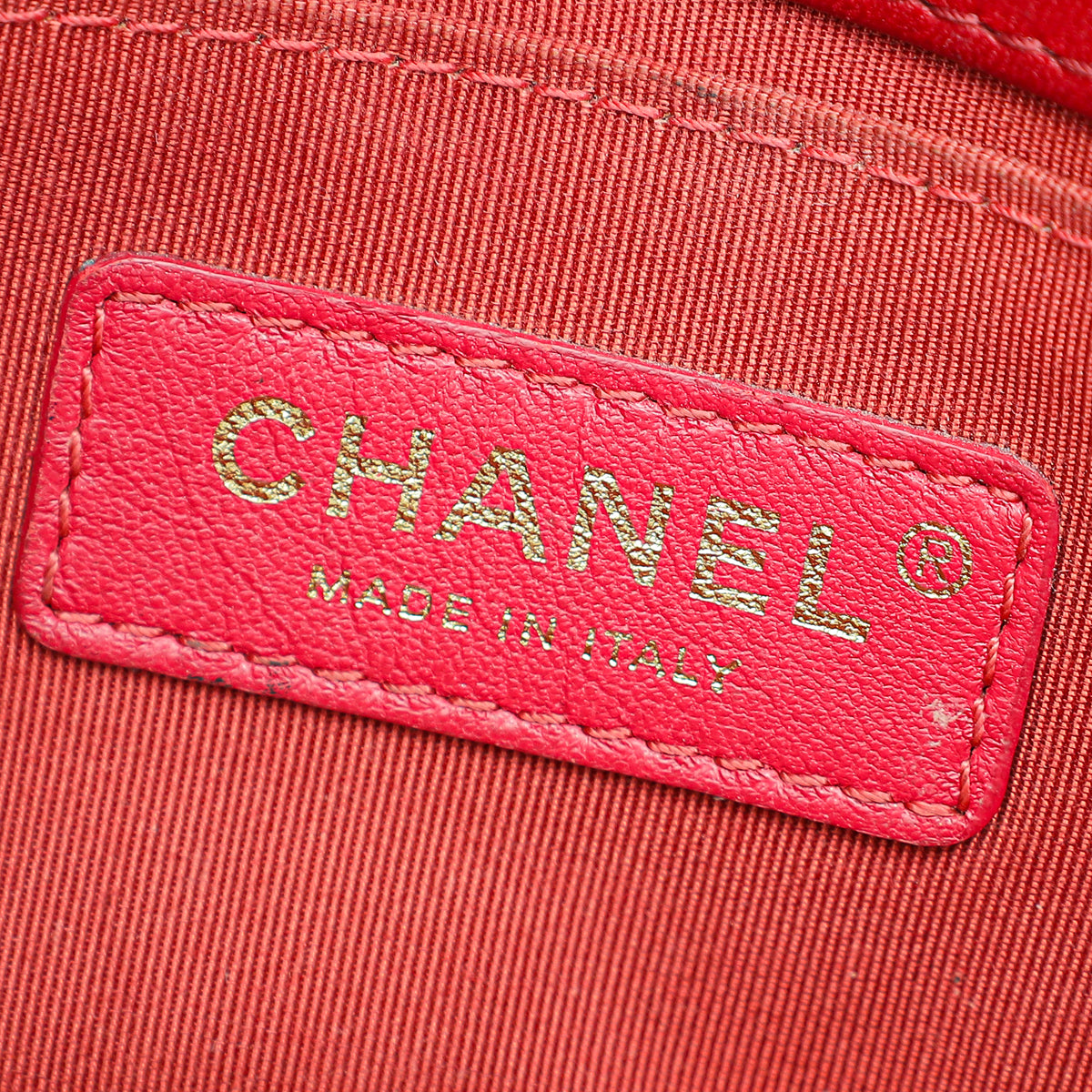 Chanel Red Le Boy Small Flap Bag