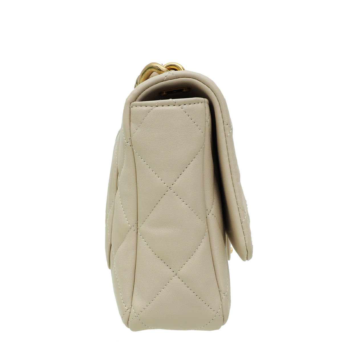 Chanel Cream Funky Town Flap Bag