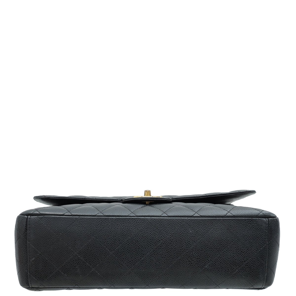 Chanel Black CC Classic Double Flap Maxi Bag