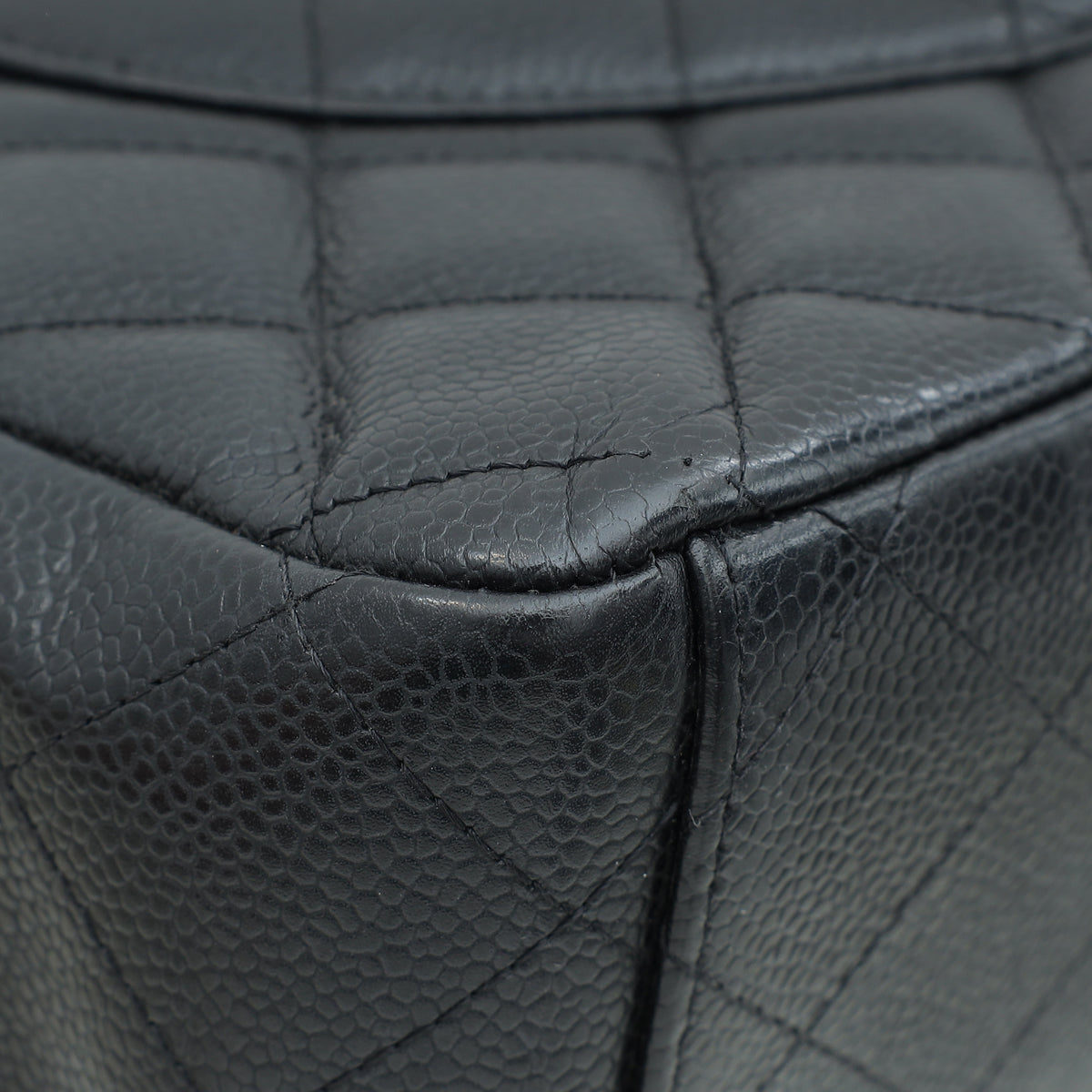 Chanel Black CC Classic Double Flap Maxi Bag