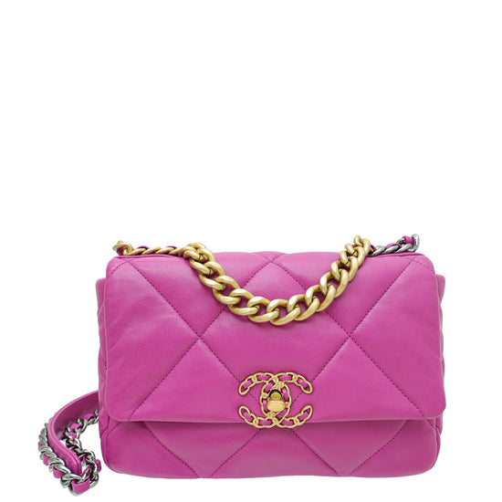 Chanel Violet 19 Small Flap Bag