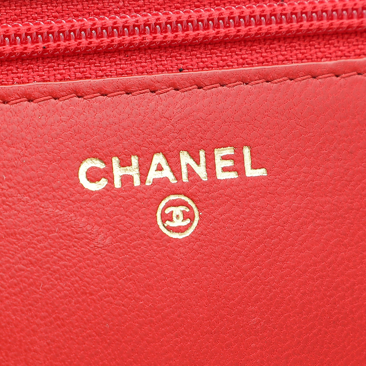 Chanel Red Le boy Wallet on Chain