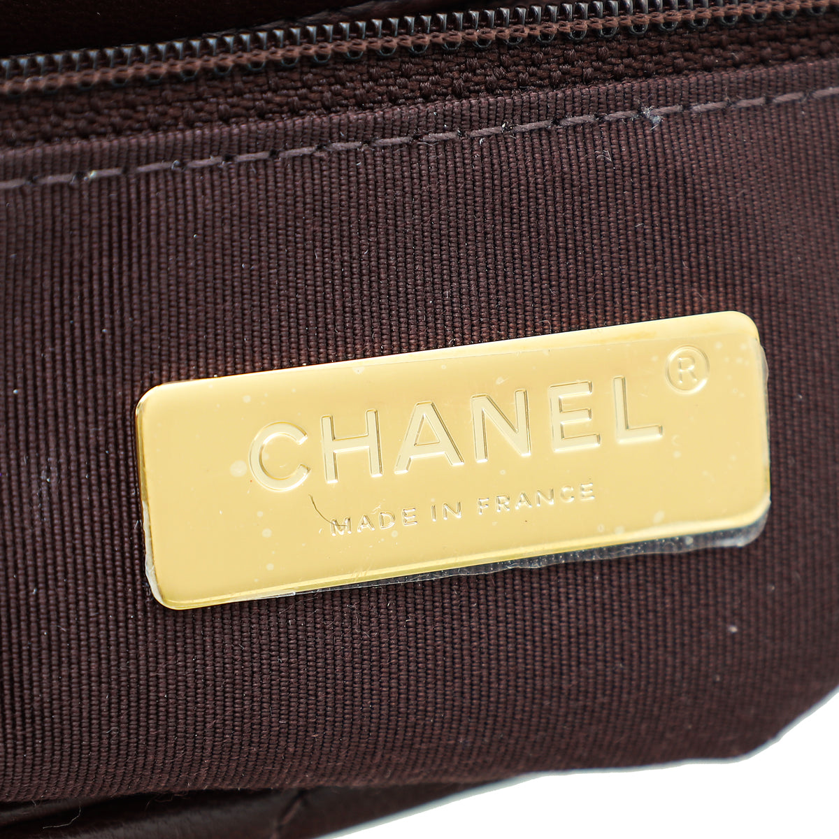 Chanel Chocolate Brown CC 19 Small Bag