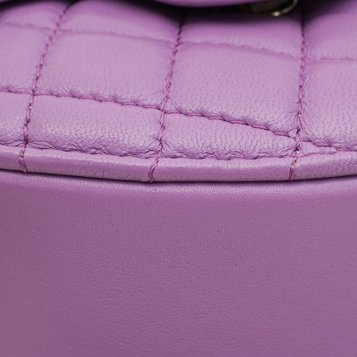 Chanel Purple CC In Love Heart Bag