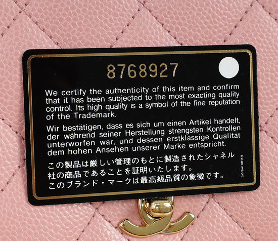 Chanel Pink Vintage Kelly Top Handle Bag