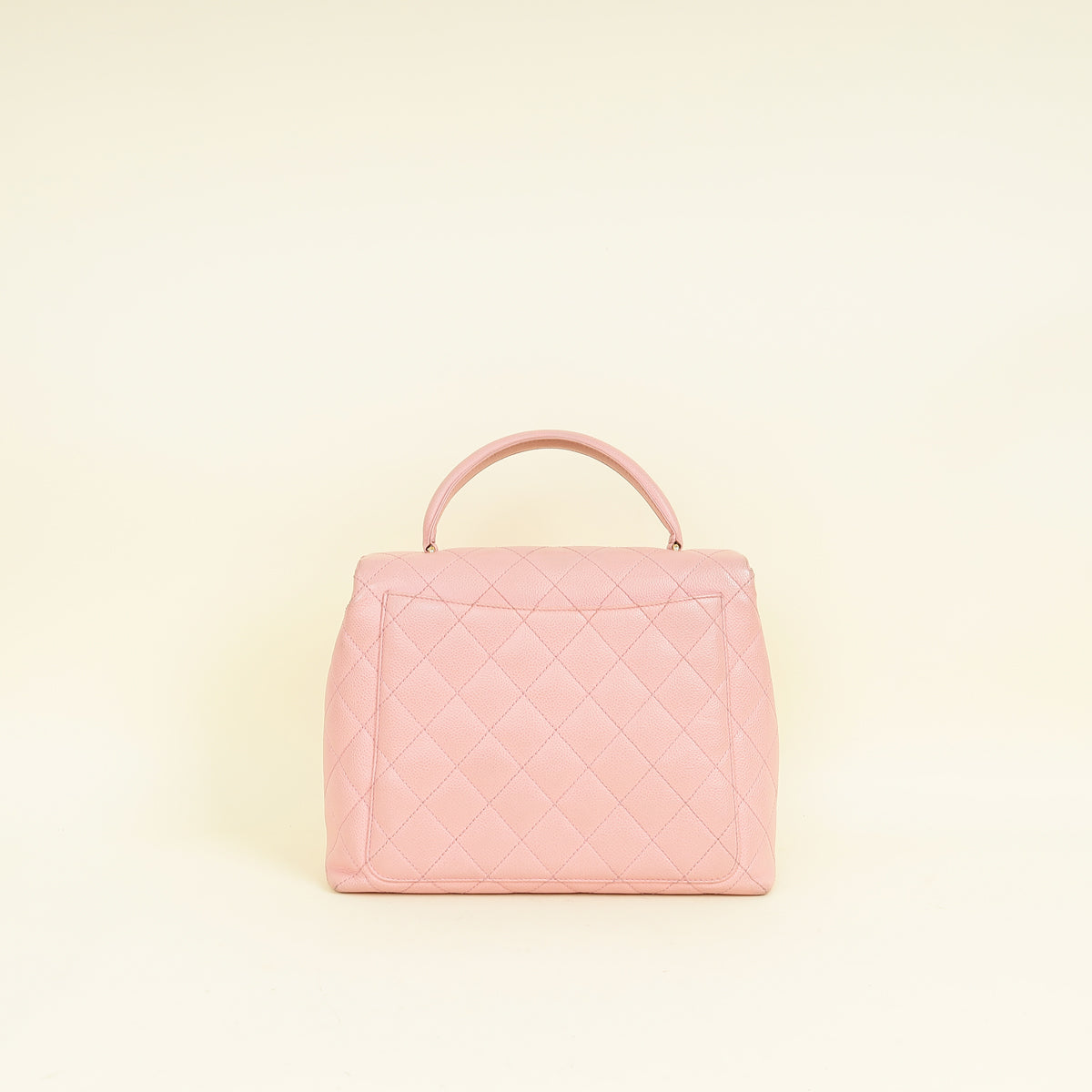 Chanel Pink Vintage Kelly Top Handle Bag
