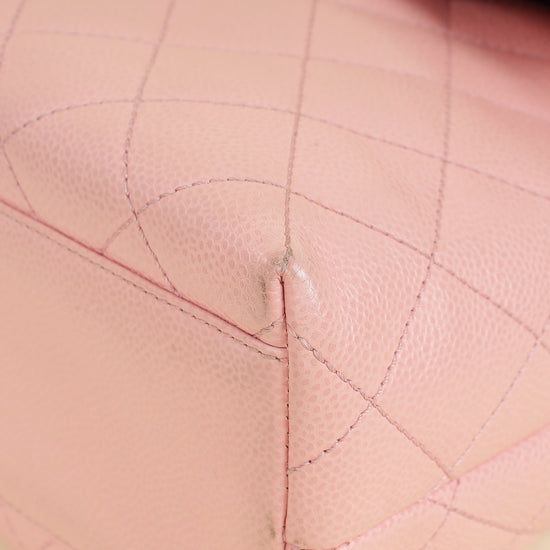 Chanel Pink Vintage Kelly Top Handle Bag