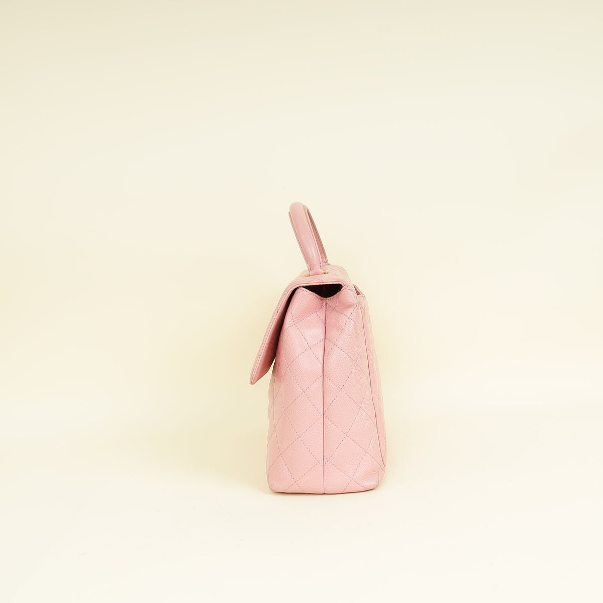 Chanel Pink Vintage Kelly Top Handle Bag