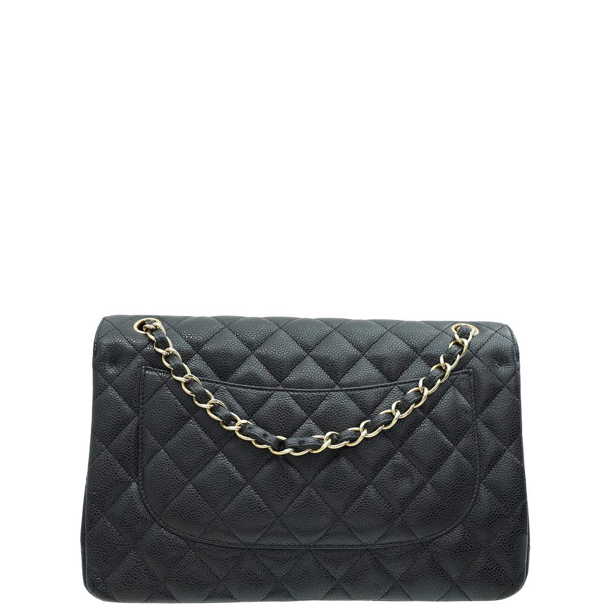 Chanel Black Classic Double Flap Jumbo Bag-Chanel-THE CLOSET