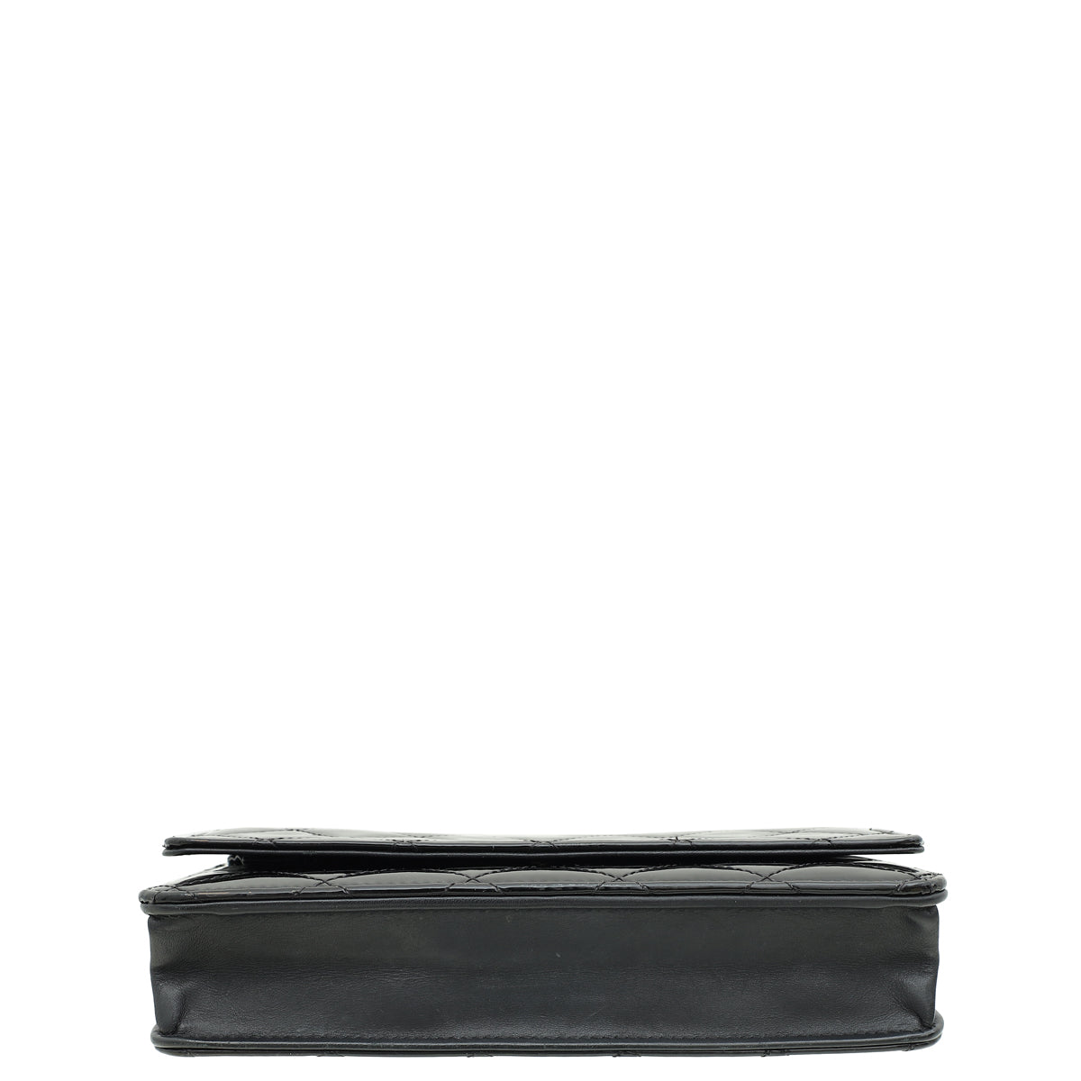 Chanel Black CC Classic Wallet On Chain