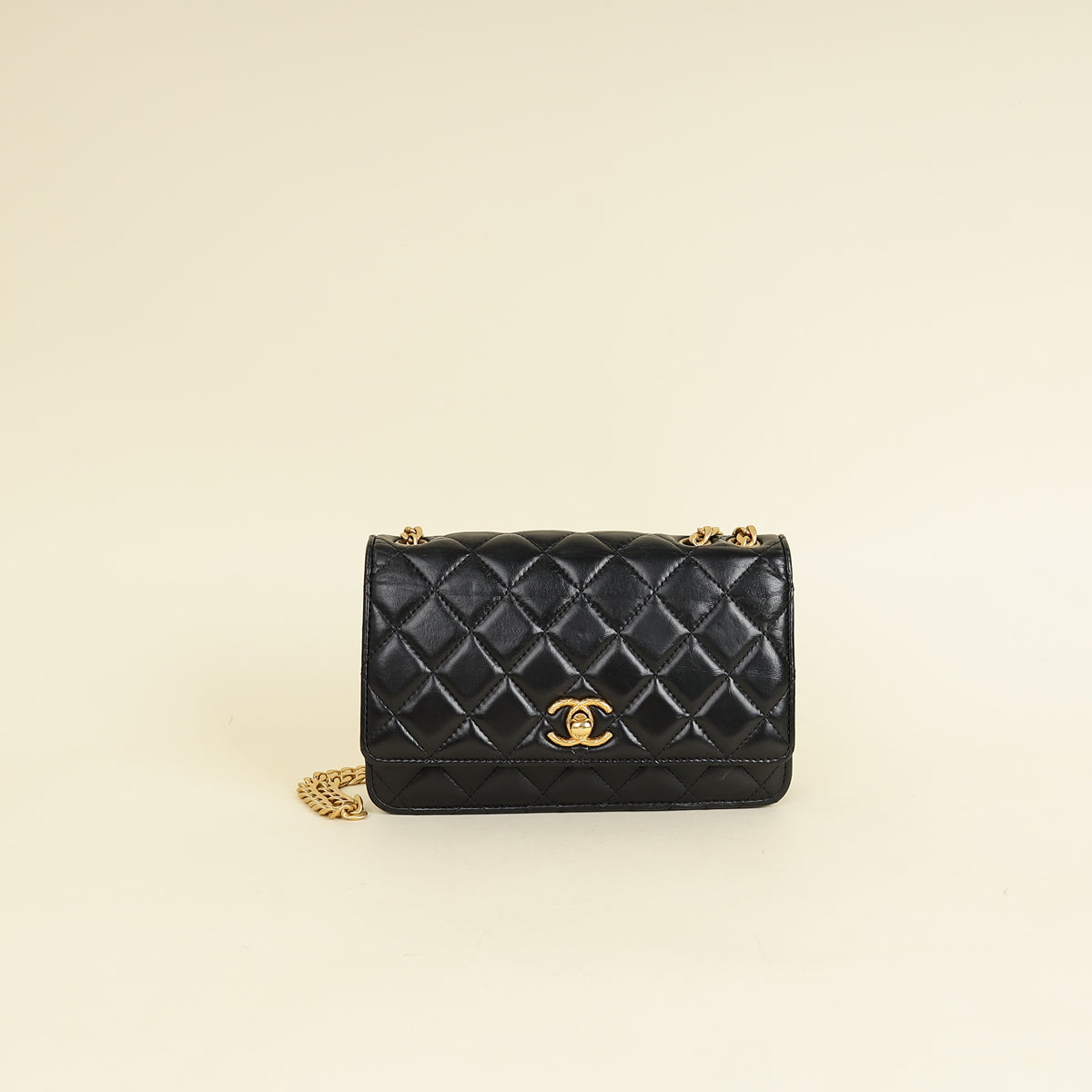 Chanel Black Pillow Crush Wallet on Chain-Chanel-THE CLOSET