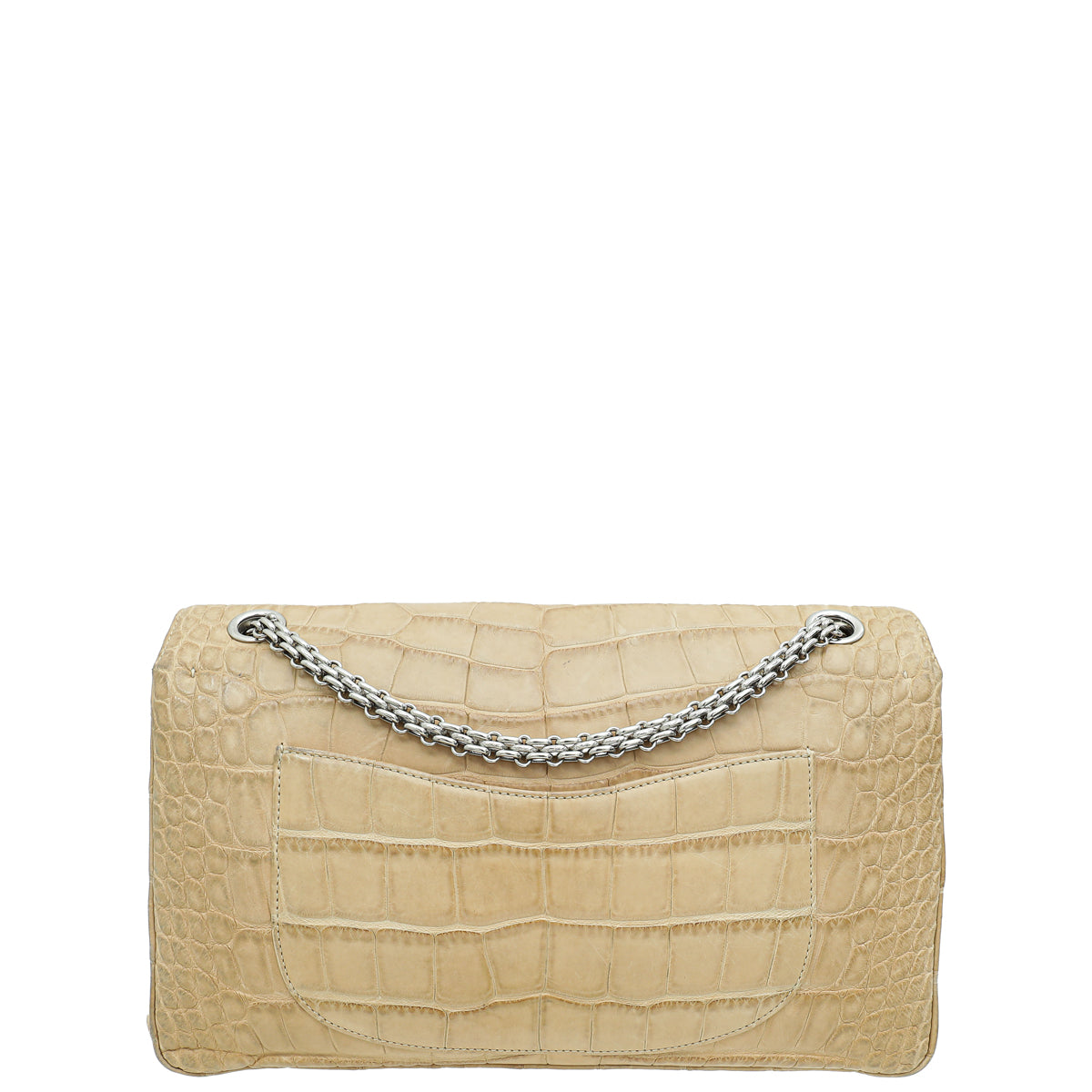 Chanel Beige Alligator 2.55 Reissue 226 Bag-Chanel-THE CLOSET