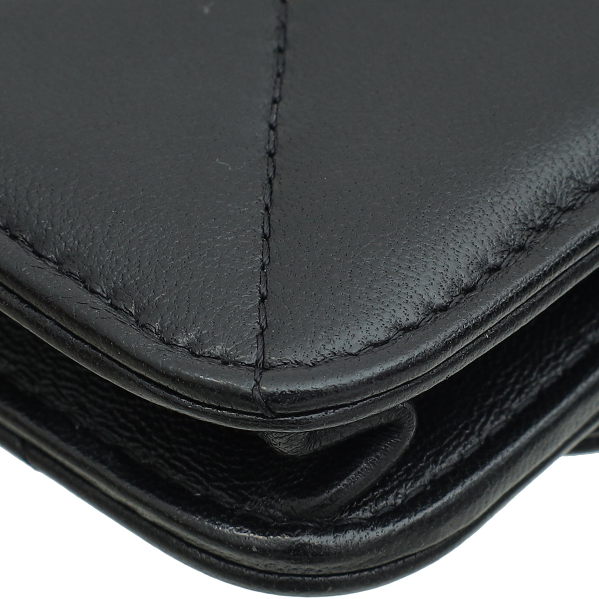Chanel Black 19 Mini Wallet on Chain