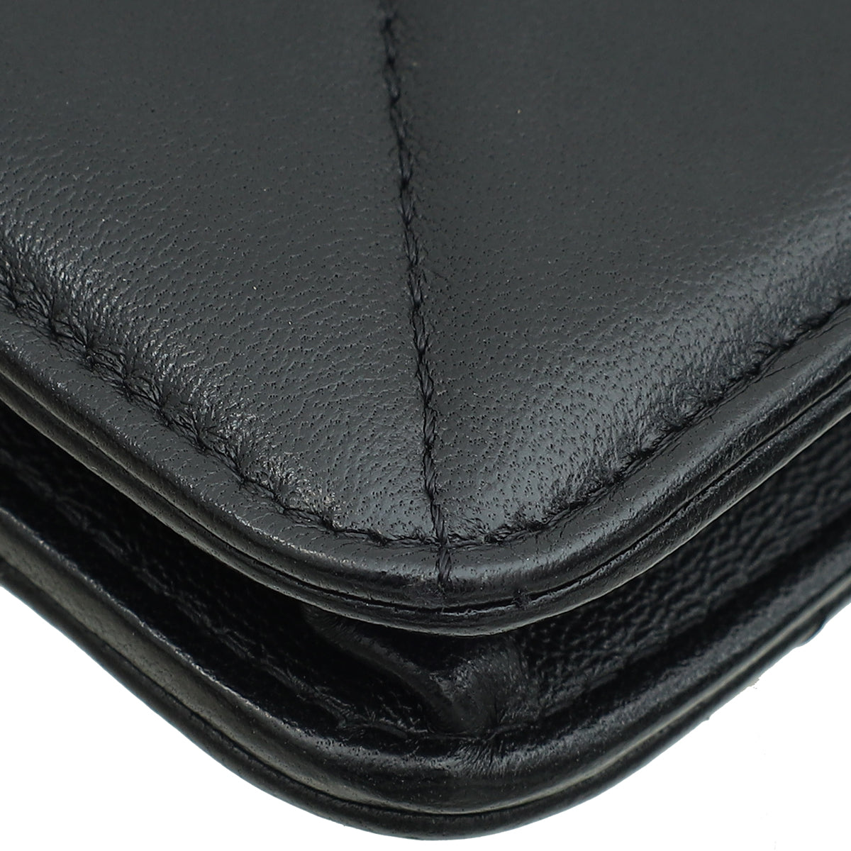 Chanel Black 19 Mini Wallet on Chain