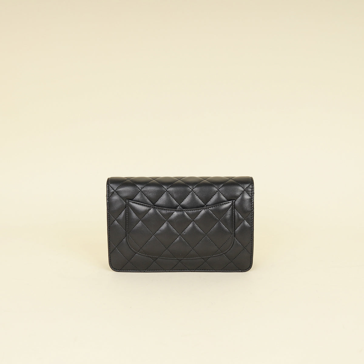 Chanel Black CC Classic Wallet On Chain-Chanel-THE CLOSET