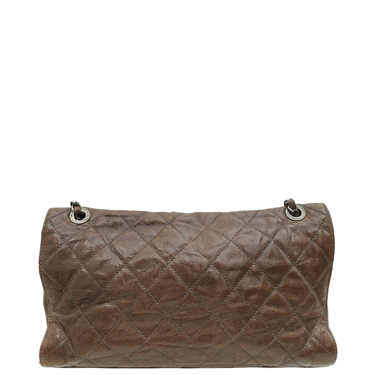 Chanel Brown CC Crave Jumbo Flap Bag-Chanel-THE CLOSET