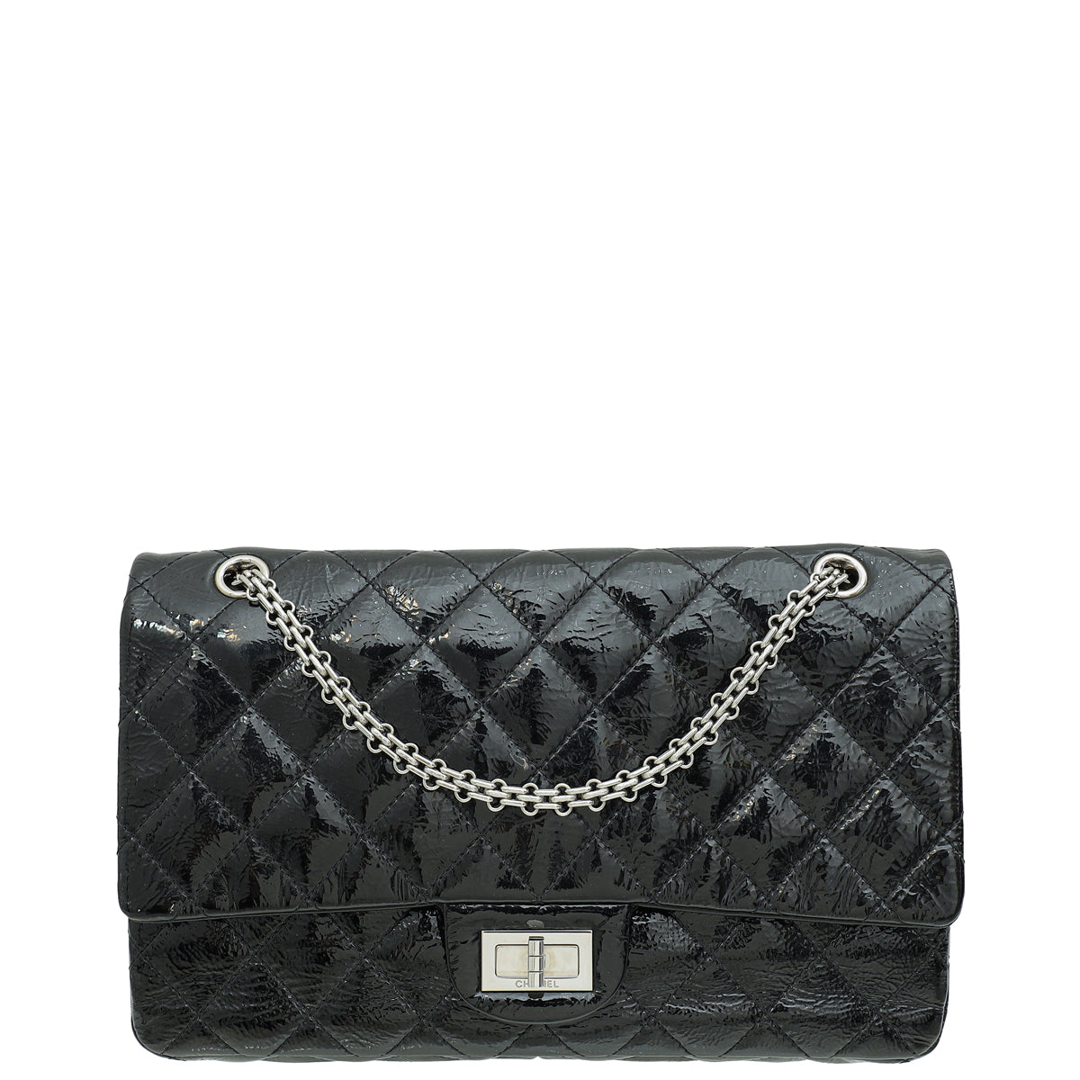 Chanel Black 2.55 Reissue Double Flap 227 Bag-Chanel-THE CLOSET