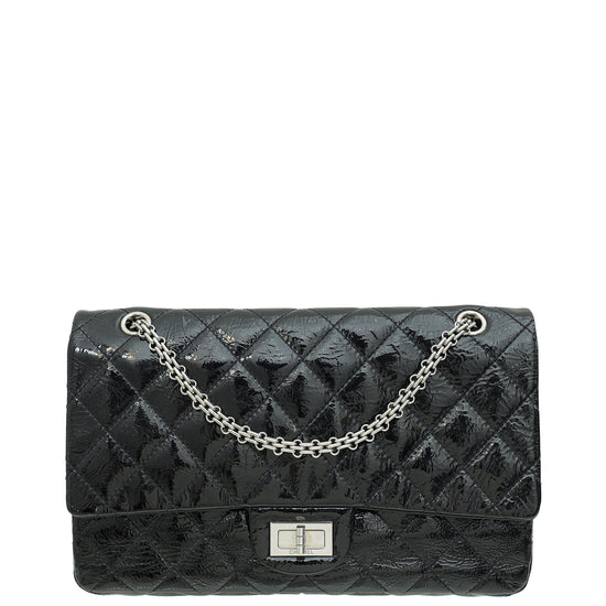 Chanel Black 2.55 Reissue Double Flap 227 Bag